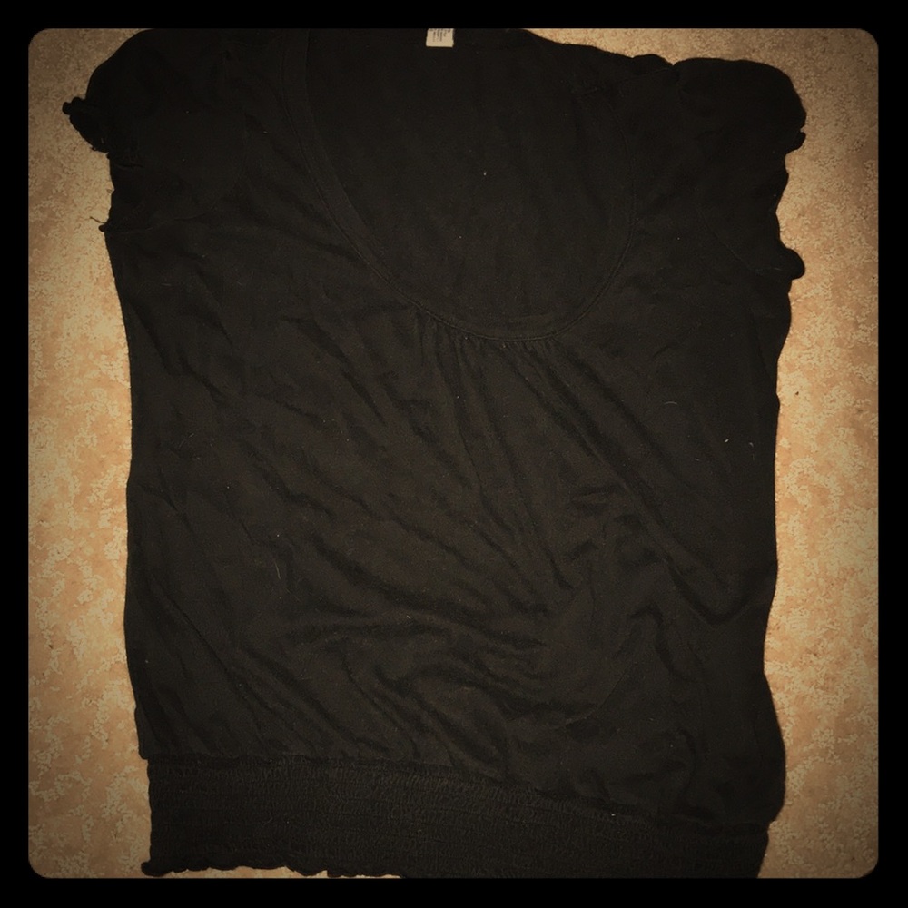 Black dressy shirt